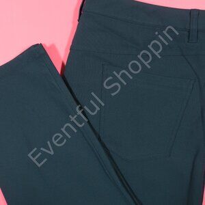Lululemon ABC Pants Mens 38 Blue Classic Fit Warpstreme Chinos